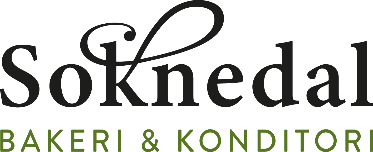 Logo Soknedal bakeri og konditori 